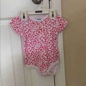 Cheetah print onesie